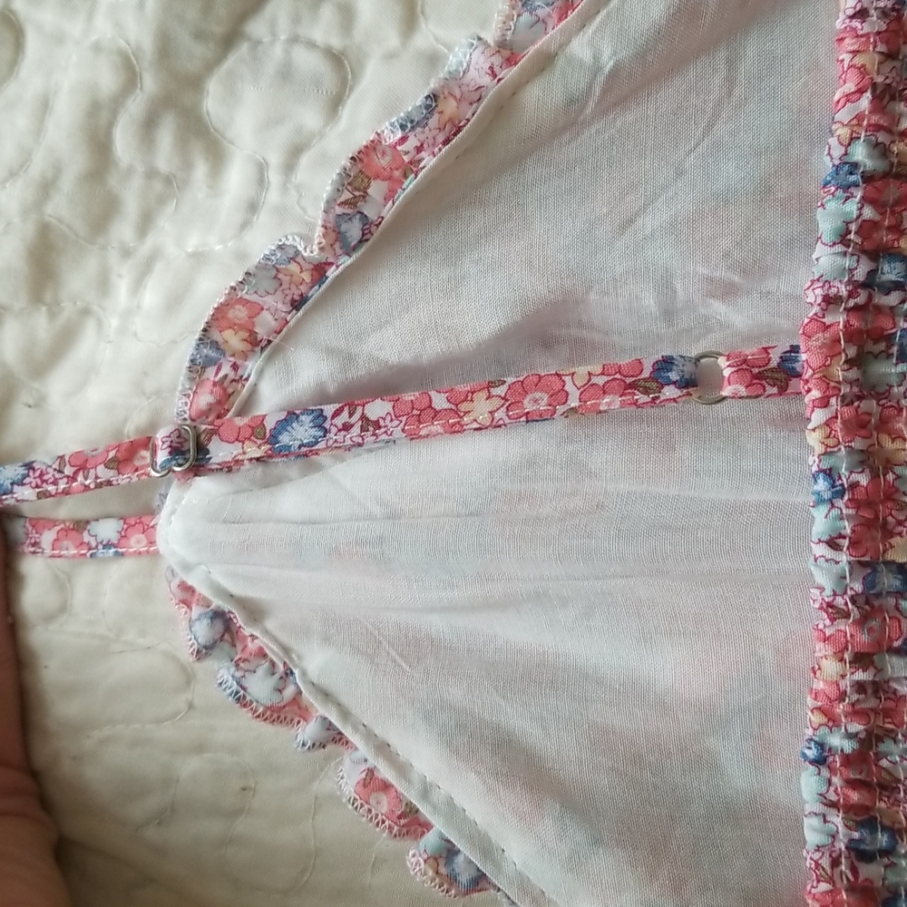 DONATED Talulah Floral Pink Ruffle Dress - Picture 7 of 8